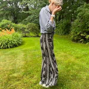 QED London Wide Leg Pants